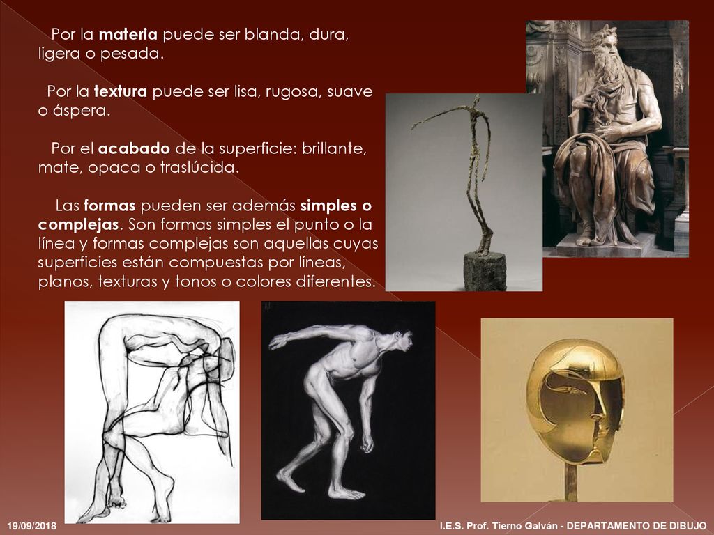 Por la materia puede ser blanda, dura, ligera o pesada.