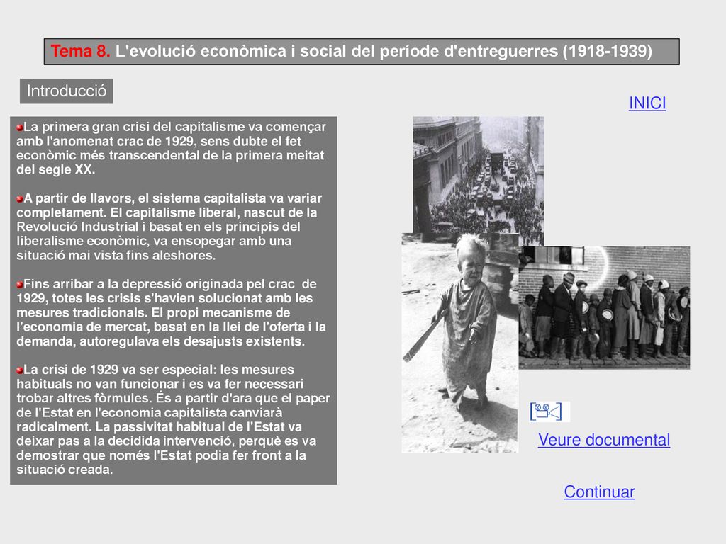Es comenta el video. Necessitat de tenit connexió amb Internet.