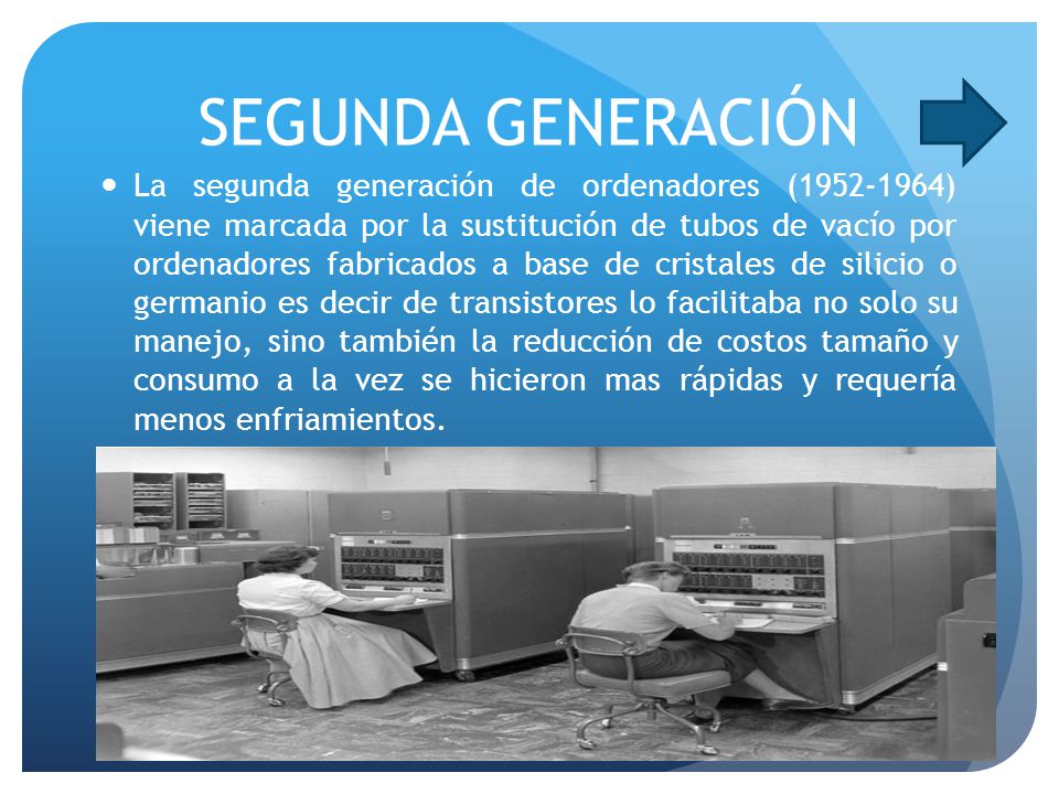 GENERACIONES DE LAS COMPUTADORAS - ppt descargar