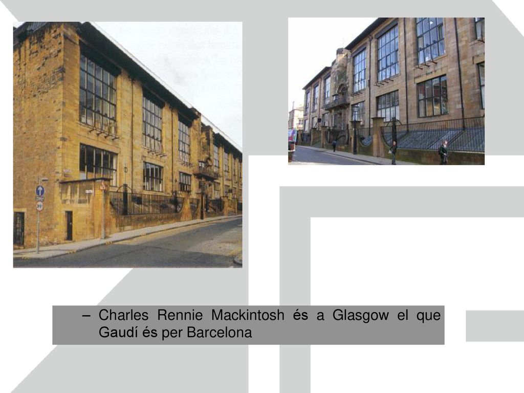 Charles Rennie Mackintosh és a Glasgow el que Gaudí és per Barcelona