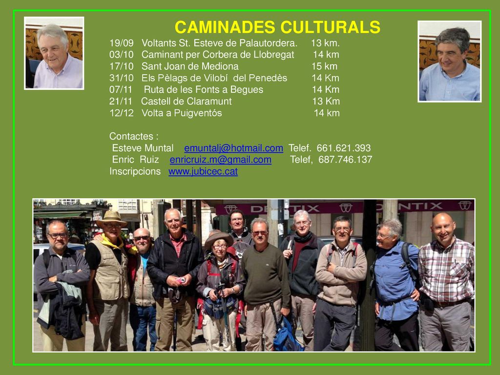 CAMINADES CULTURALS 19/09 Voltants St. Esteve de Palautordera. 13 km.