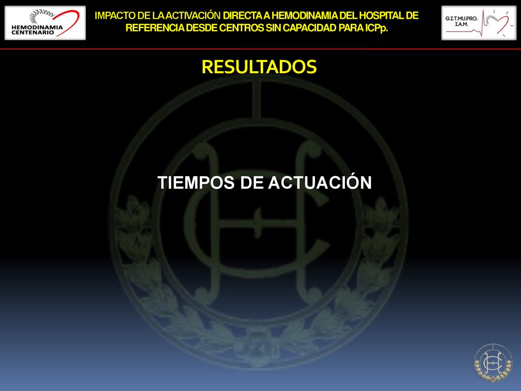 IMPACTO DE LA ACTIVACIÓN DIRECTA A HEMODINAMIA DEL HOSPITAL DE