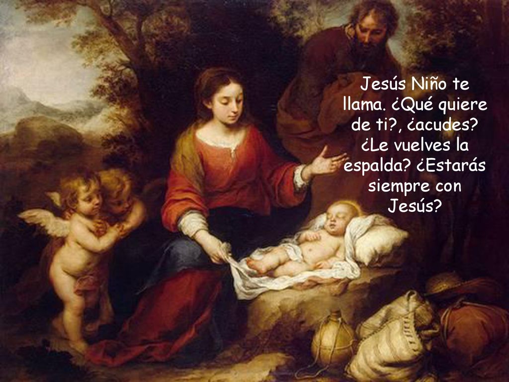 Jesús Niño te llama. ¿Qué quiere de ti. , ¿acudes