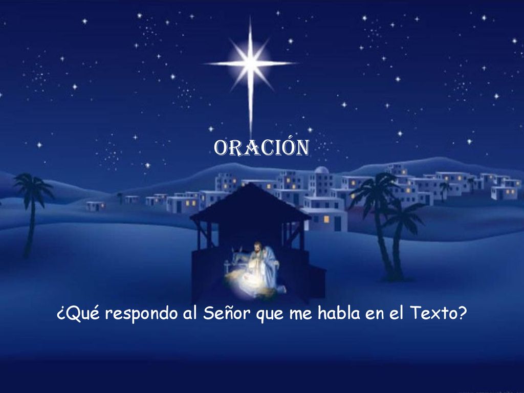 ¿Qué respondo al Señor que me habla en el Texto