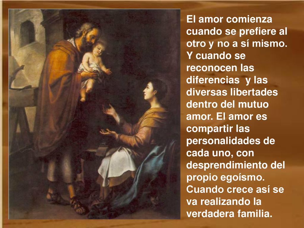 El amor comienza cuando se prefiere al otro y no a sí mismo