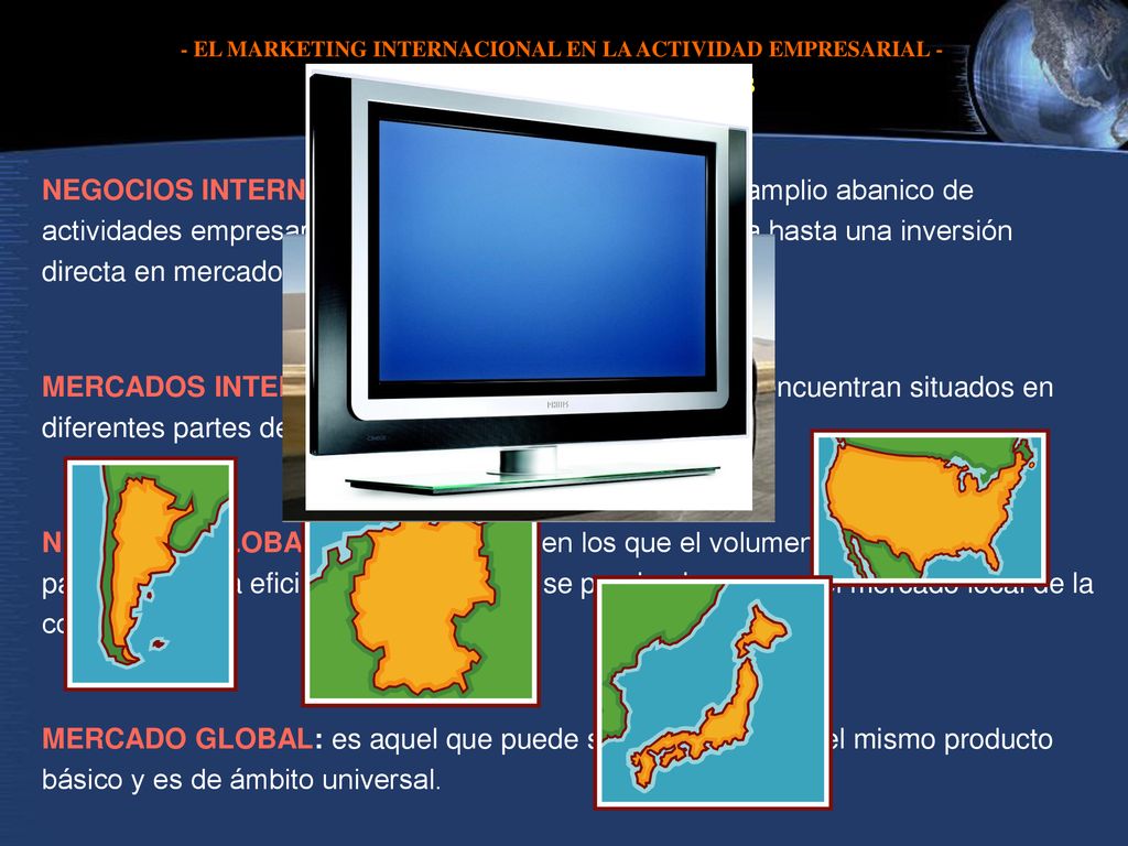 - EL MARKETING INTERNACIONAL EN LA ACTIVIDAD EMPRESARIAL -