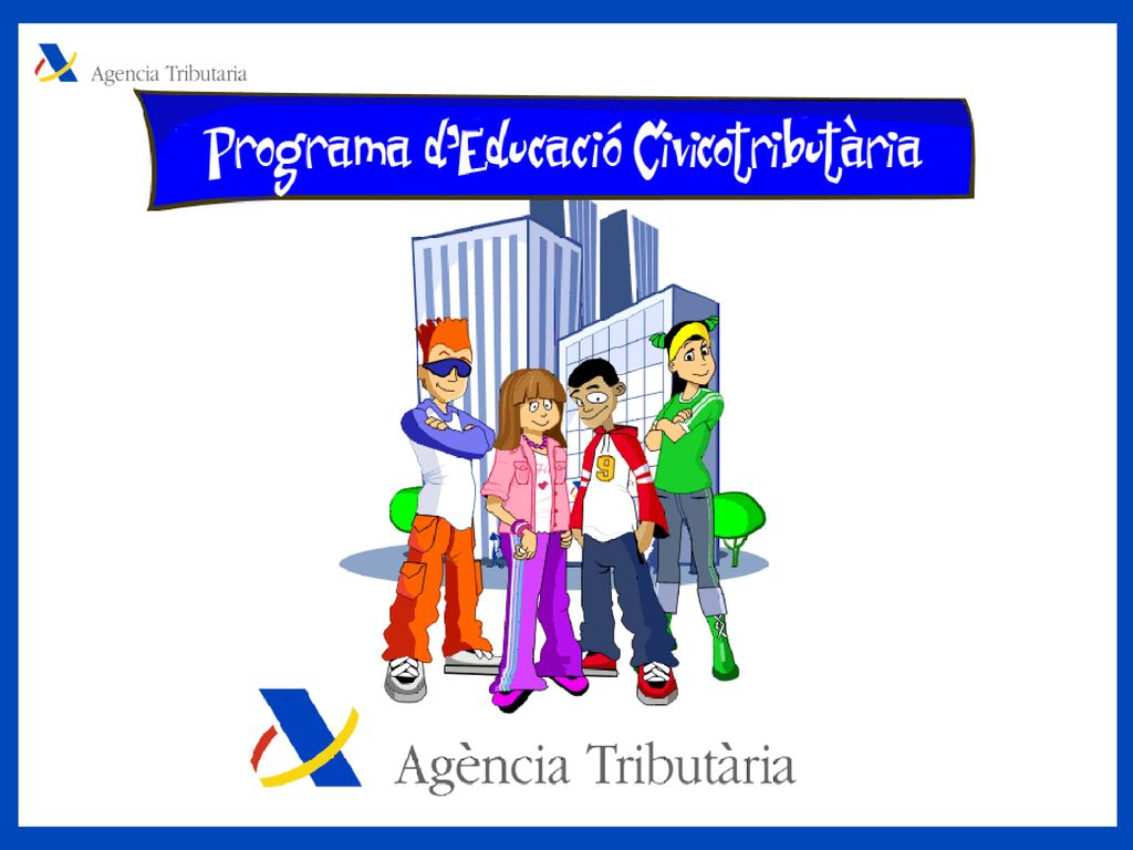 El propòsit d esta presentació és explicar a adolescents, amb edats compreses entre els 13 i 16 anys, el sentit i la finalitat dels impostos.