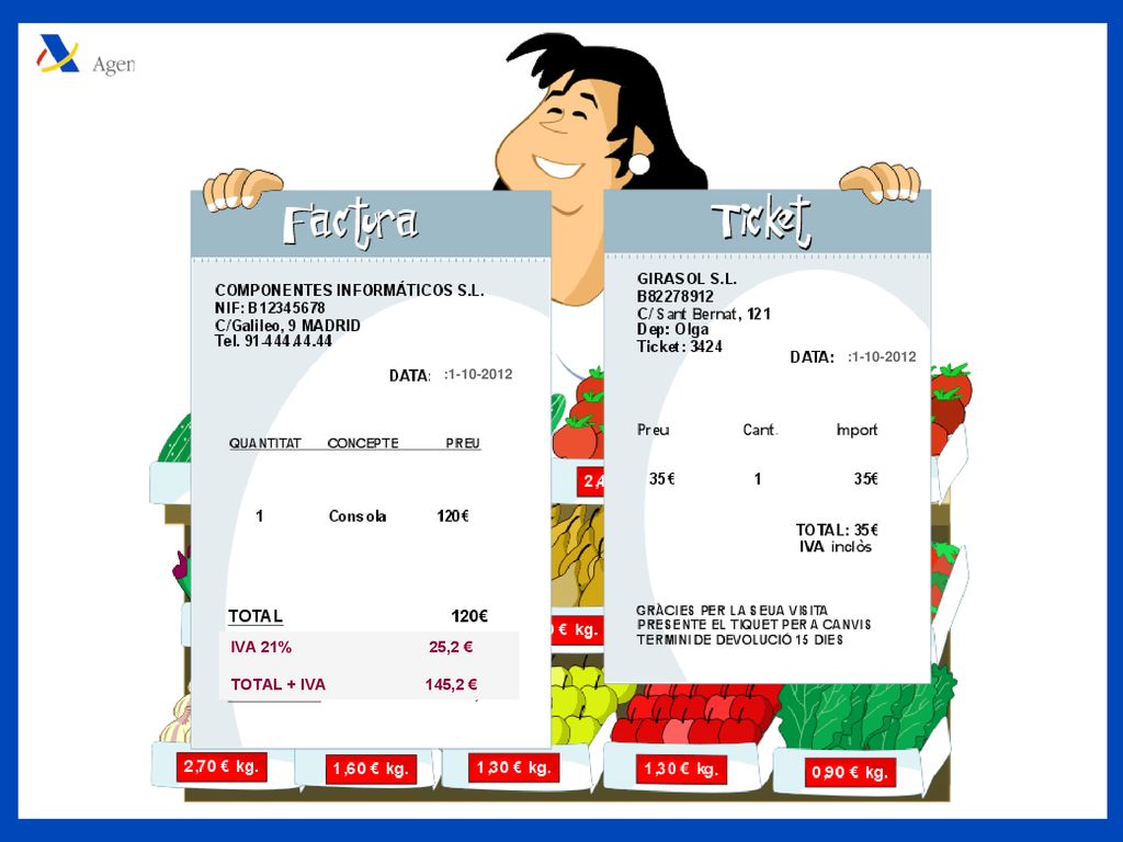 IVA 21% 25,2 € TOTAL + IVA 145,2 € :