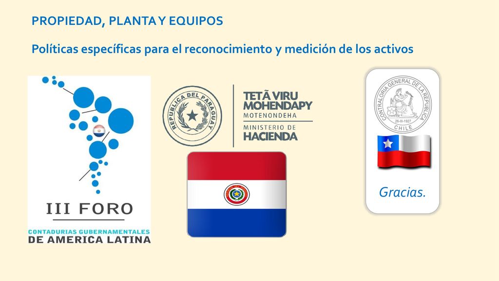 PROPIEDAD, PLANTA Y EQUIPOS Políticas específicas para el reconocimiento y medición de los activos