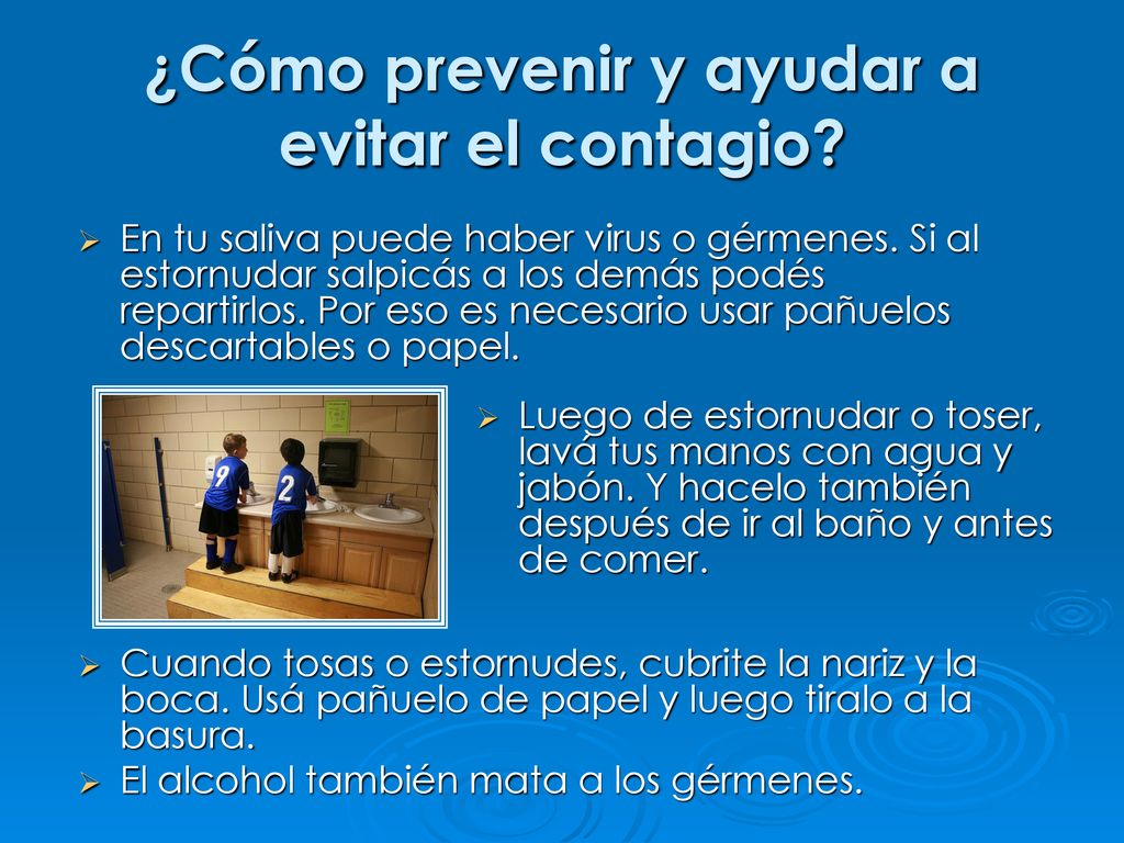 ¿Cómo prevenir y ayudar a evitar el contagio