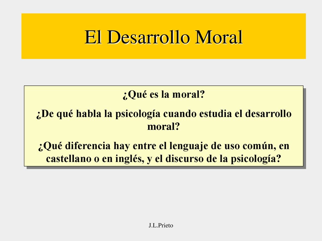 ¿De qué habla la psicología cuando estudia el desarrollo moral