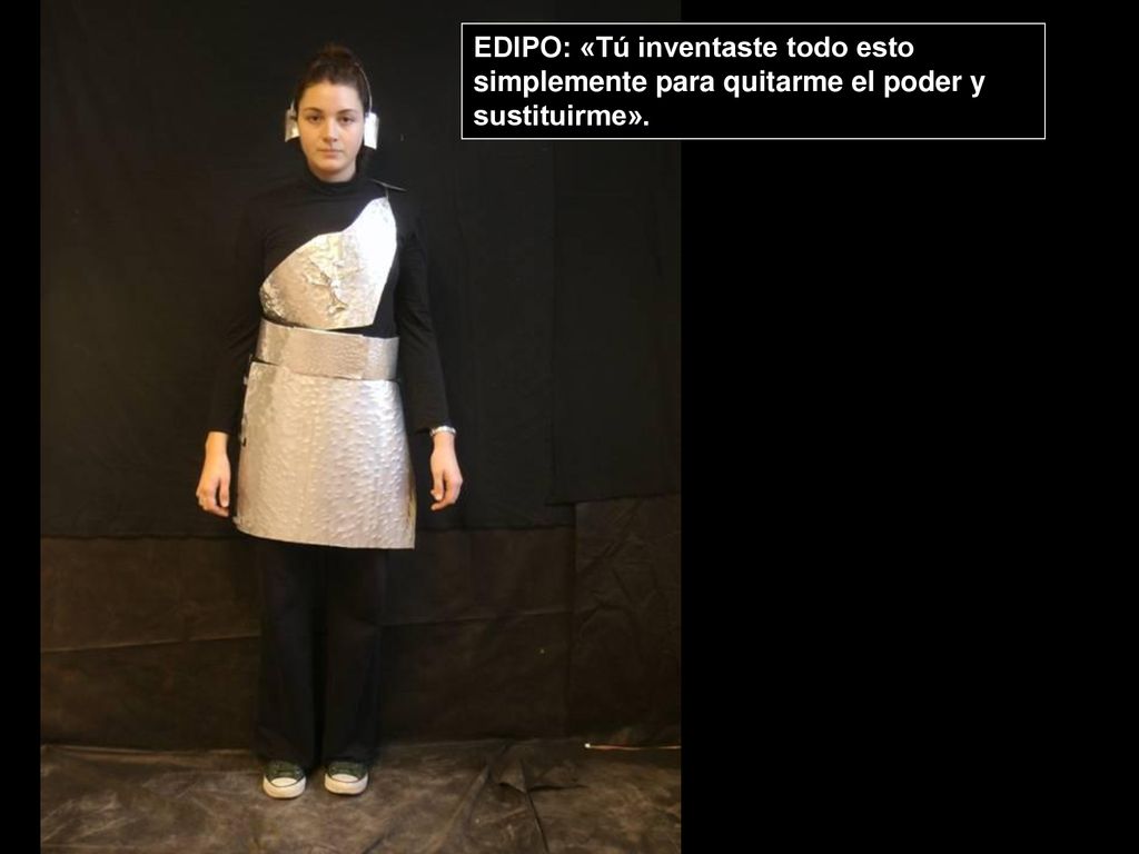 EDIPO: «Tú inventaste todo esto simplemente para quitarme el poder y sustituirme».