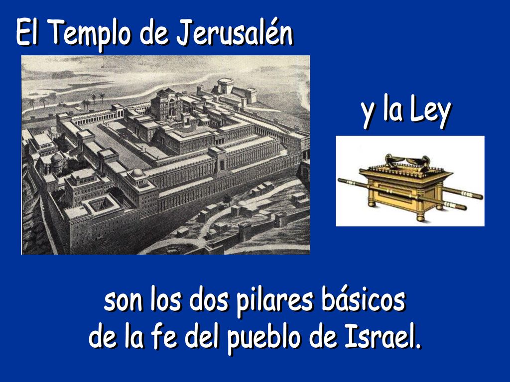 son los dos pilares básicos de la fe del pueblo de Israel.