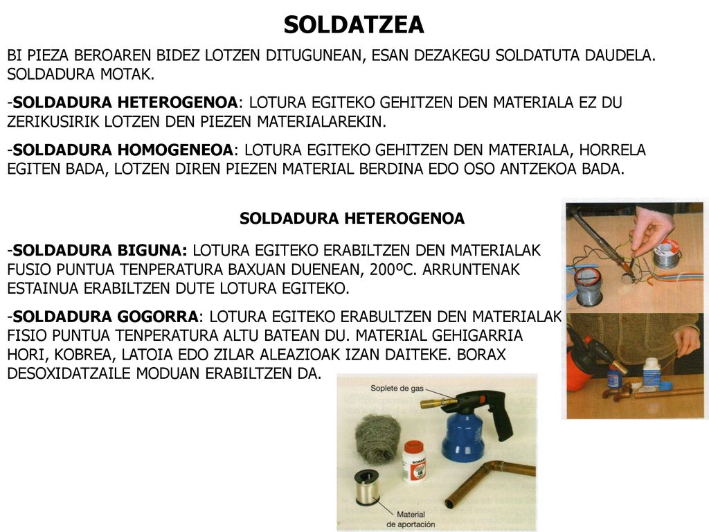 SOLDATZEA BI PIEZA BEROAREN BIDEZ LOTZEN DITUGUNEAN, ESAN DEZAKEGU SOLDATUTA DAUDELA. SOLDADURA MOTAK.