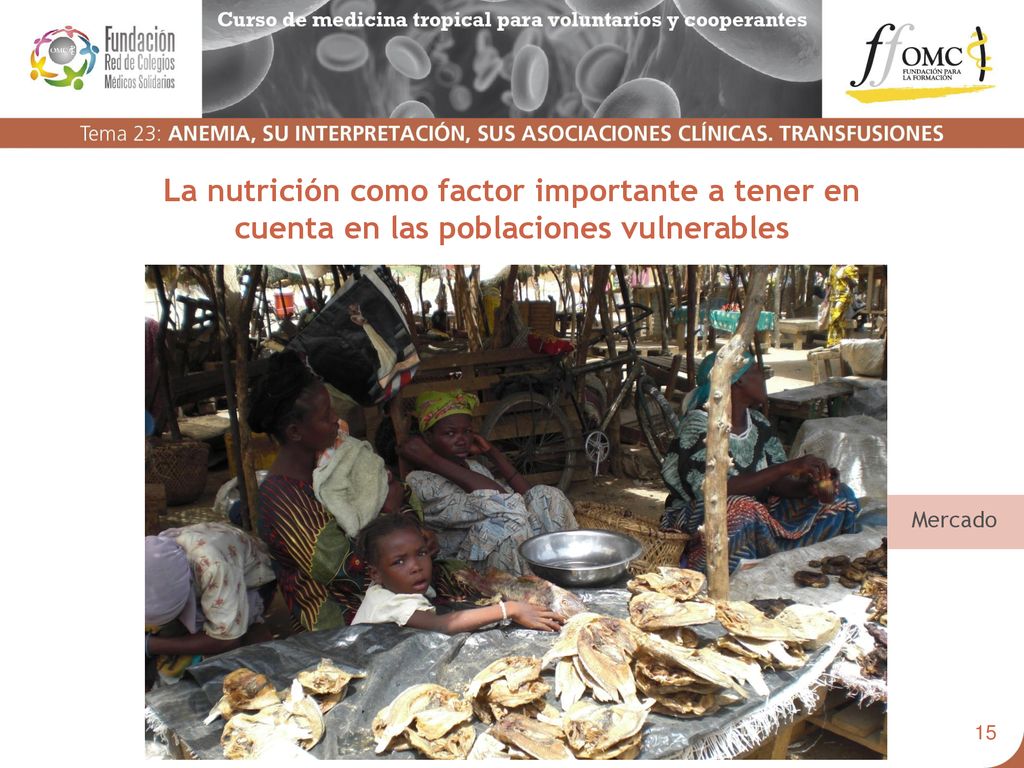 La nutrición como factor importante a tener en cuenta en las poblaciones vulnerables