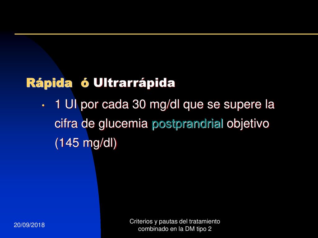 Criterios y pautas del tratamiento combinado en la DM tipo 2