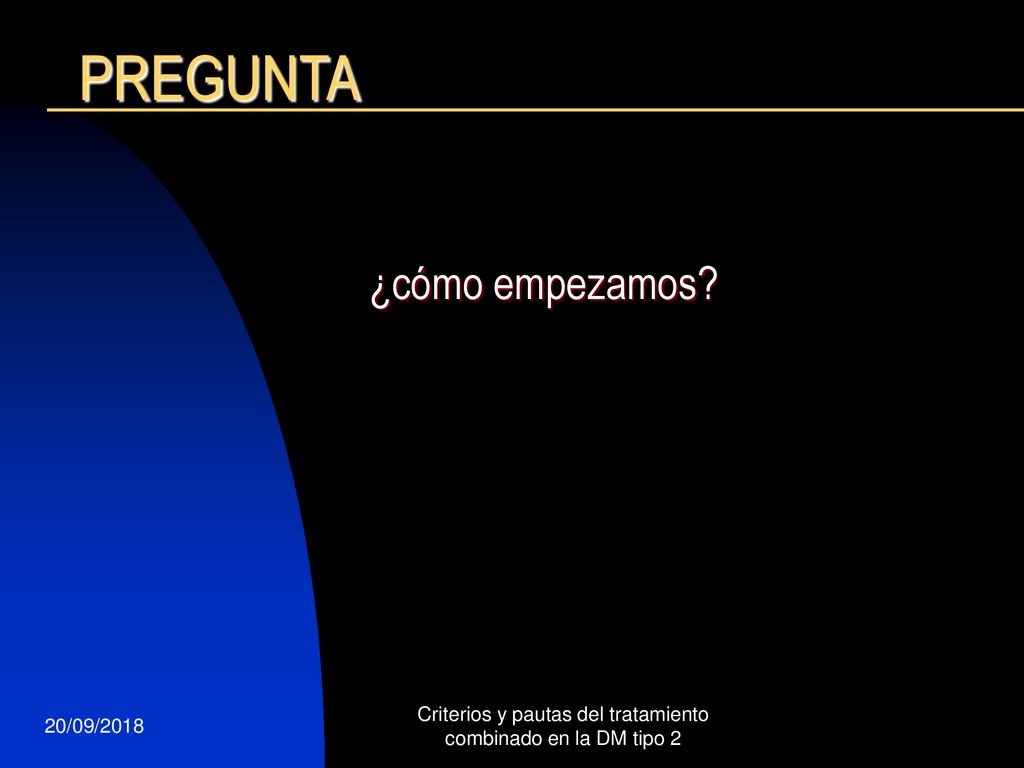 Criterios y pautas del tratamiento combinado en la DM tipo 2