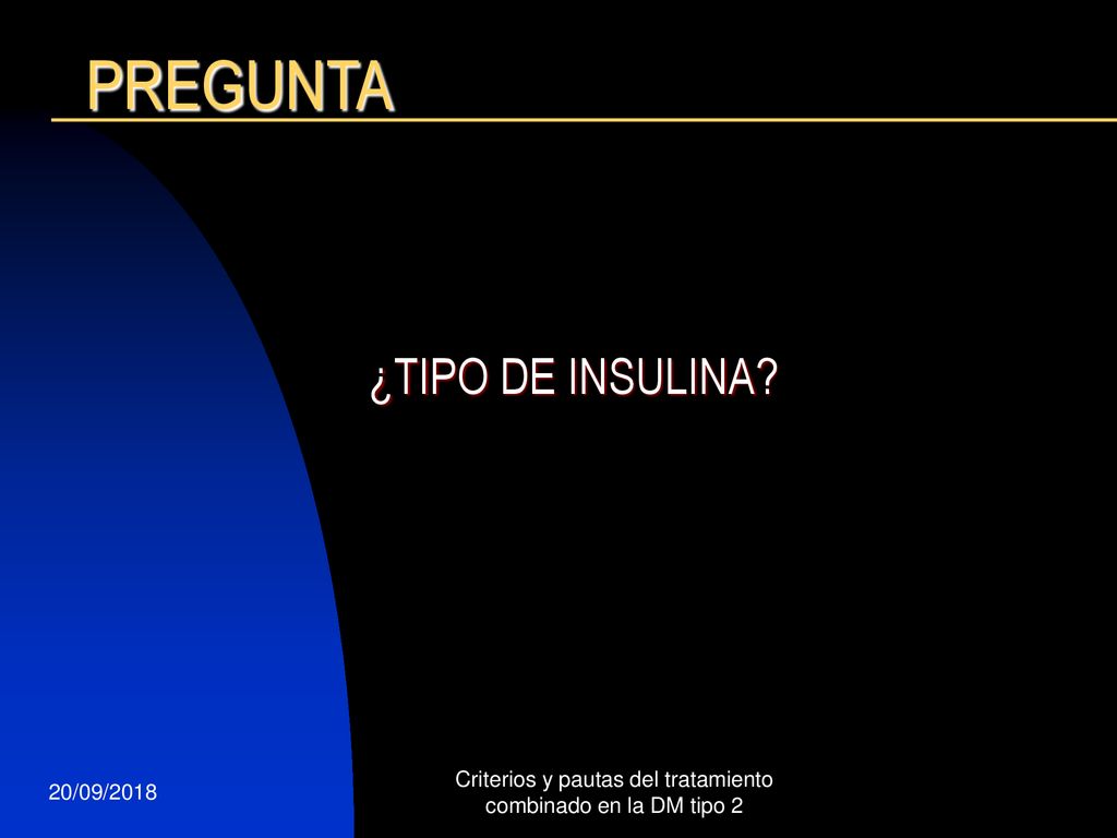 Criterios y pautas del tratamiento combinado en la DM tipo 2