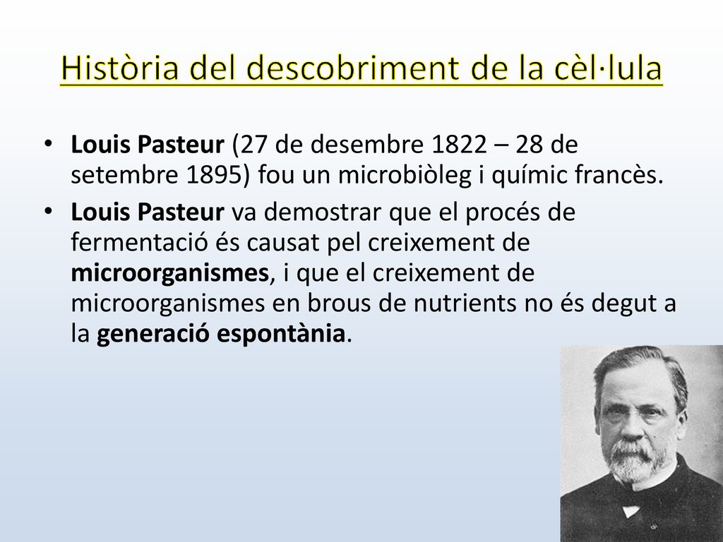 Louis Pasteur (27 de desembre 1822 – 28 de setembre 1895) fou un microbiòleg i químic francès.