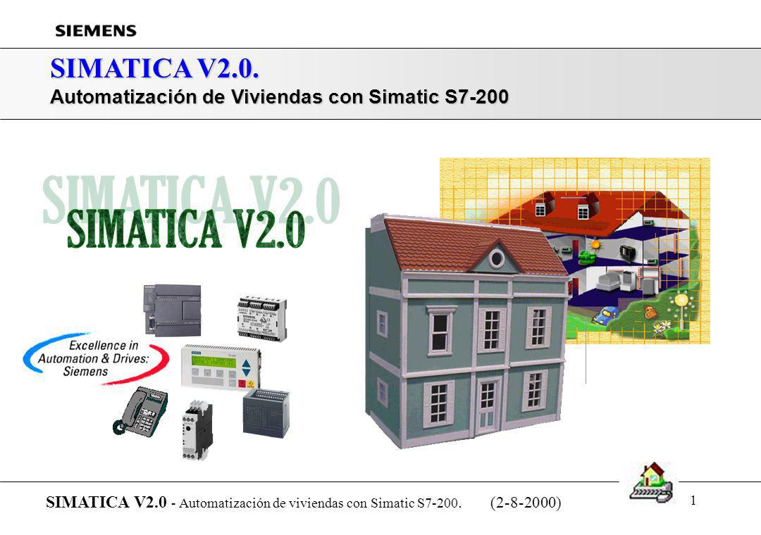 SIMATICA V2.0. Automatización de Viviendas con Simatic S SIMATICA V2.0 - Automatización de viviendas con Simatic S ( )