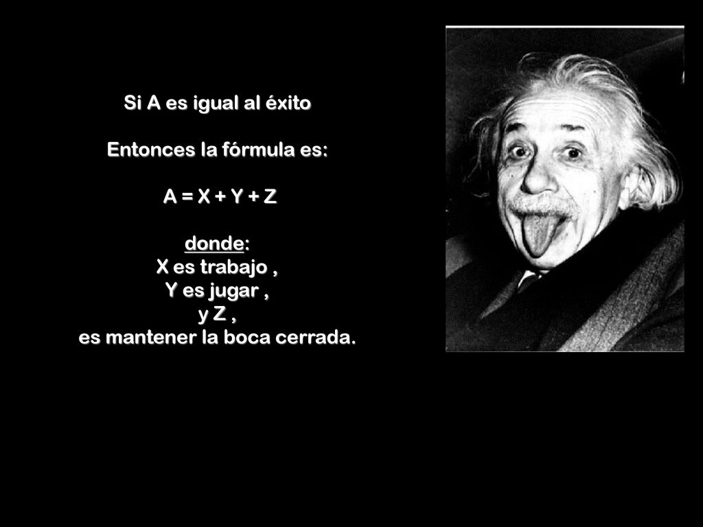 Entonces la fórmula es: A = X + Y + Z