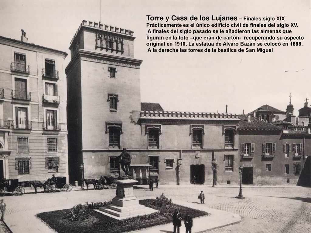 Torre y Casa de los Lujanes – Finales siglo XIX