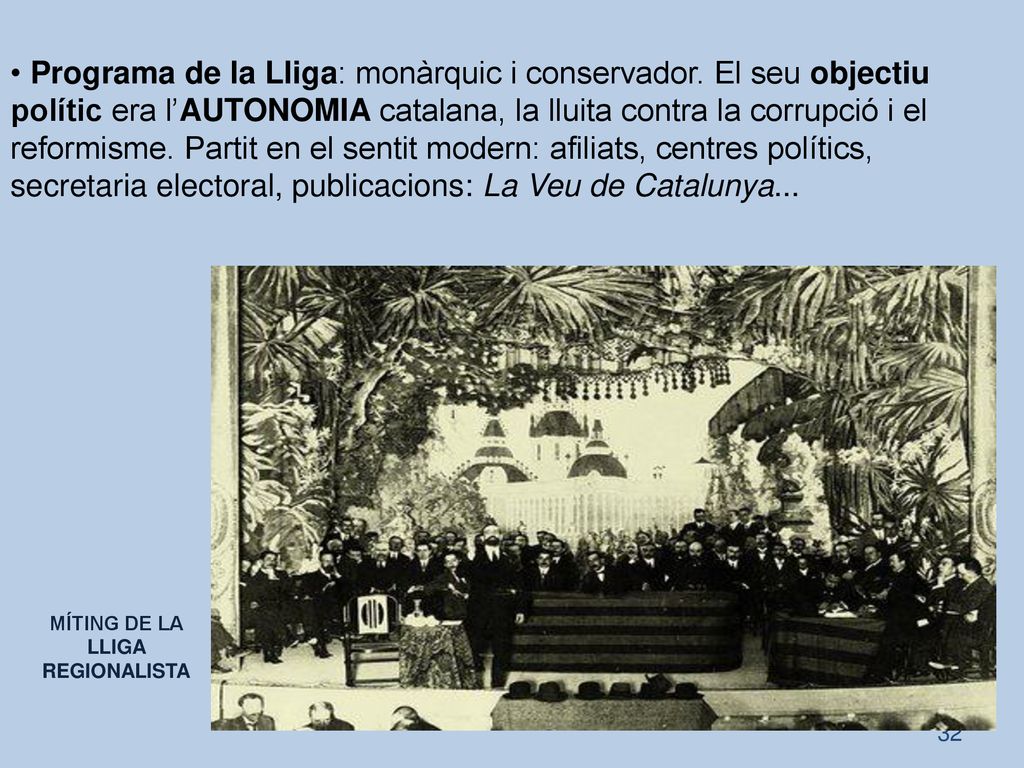 MÍTING DE LA LLIGA REGIONALISTA