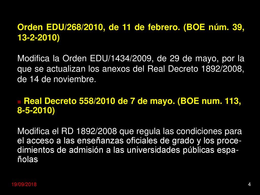 Orden EDU/268/2010, de 11 de febrero. (BOE núm. 39, )