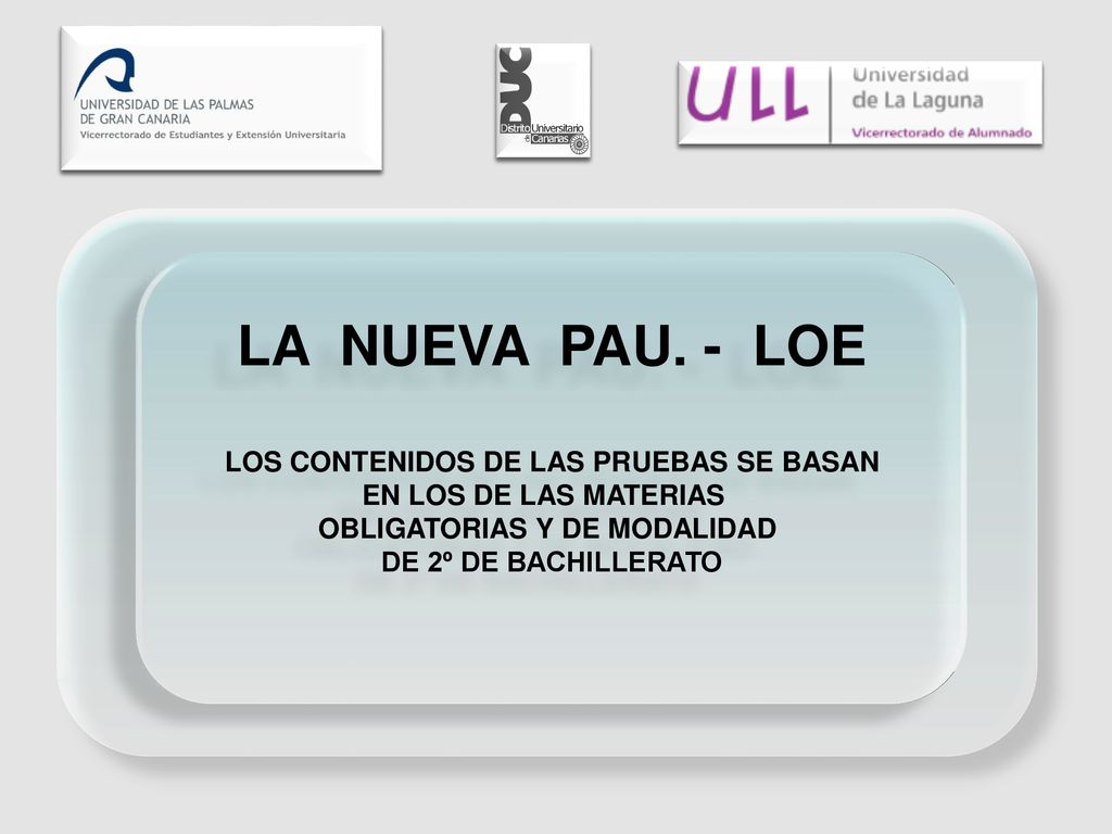 LOS CONTENIDOS DE LAS PRUEBAS SE BASAN OBLIGATORIAS Y DE MODALIDAD