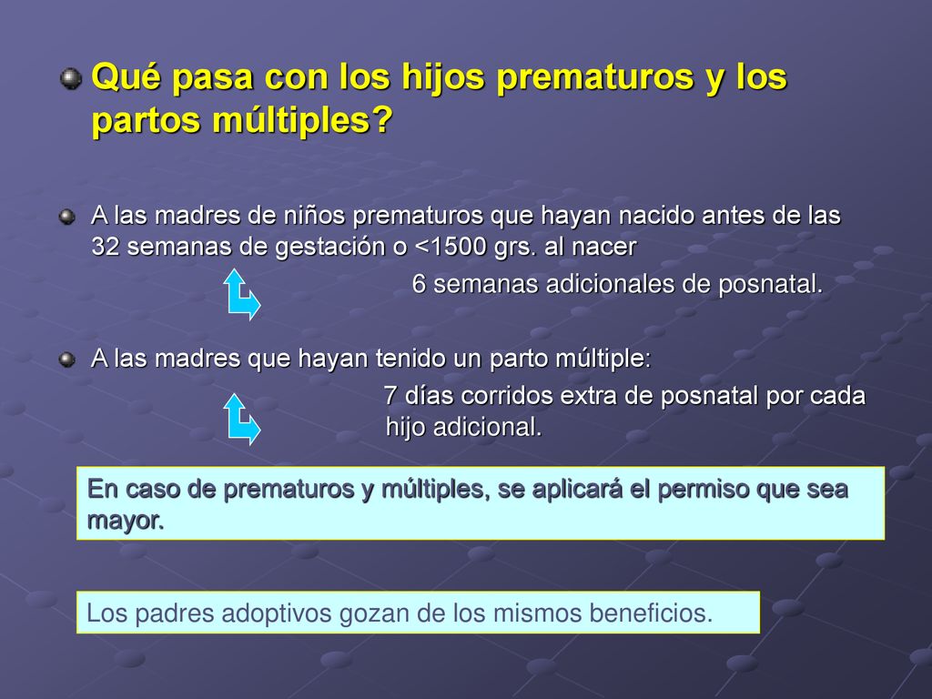 Qué pasa con los hijos prematuros y los partos múltiples