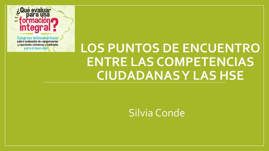 Los puntos de encuentro entre las Competencias ciudadanas y las hse
