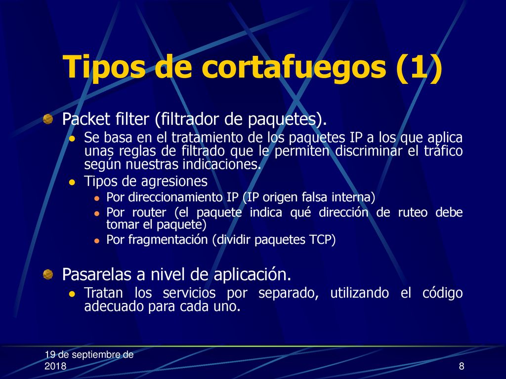 Tipos de cortafuegos (1)