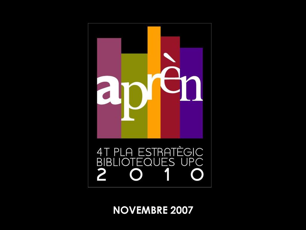 Tipologia de documents tècnics i científics NOVEMBRE 2007