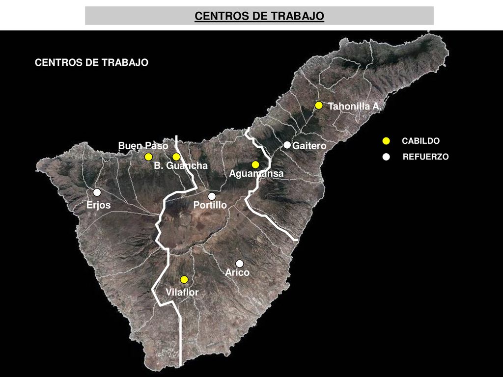 CENTROS DE TRABAJO CENTROS DE TRABAJO Tahonilla A. Buen Paso Gaitero