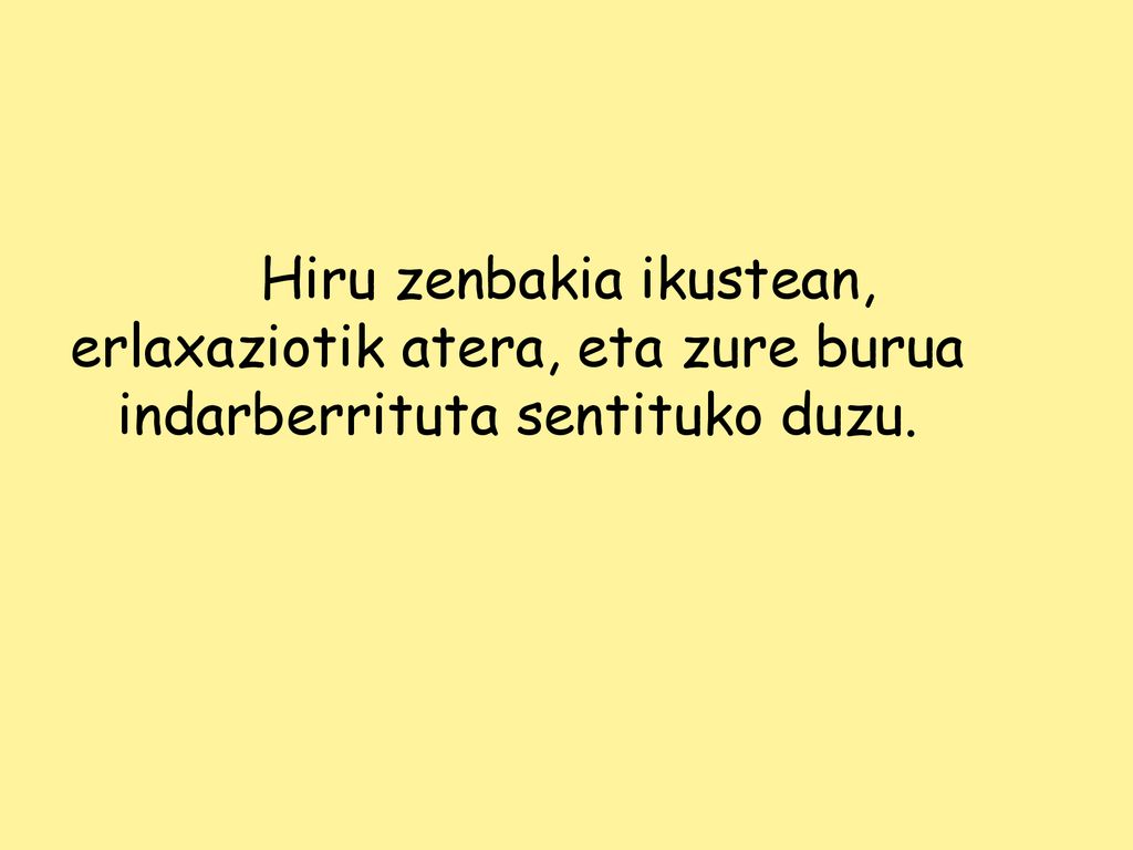 Hiru zenbakia ikustean, erlaxaziotik atera, eta zure burua indarberrituta sentituko duzu.
