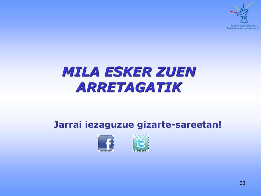 MILA ESKER ZUEN ARRETAGATIK