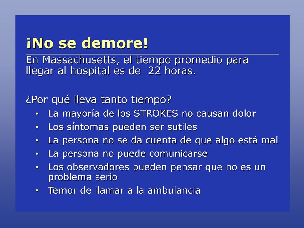 ¡No se demore! En Massachusetts, el tiempo promedio para