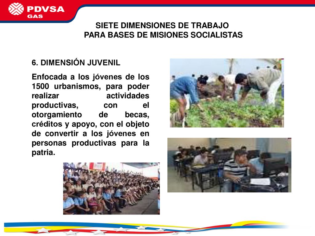 SIETE DIMENSIONES DE TRABAJO PARA BASES DE MISIONES SOCIALISTAS