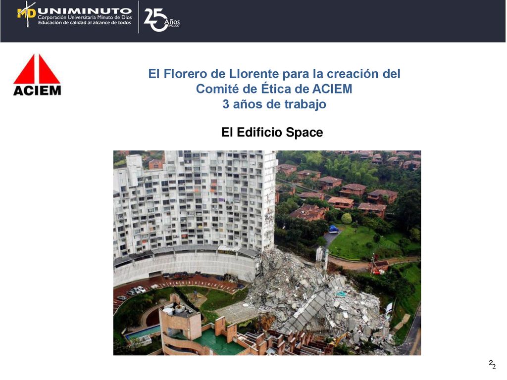 El Florero de Llorente para la creación del Comité de Ética de ACIEM