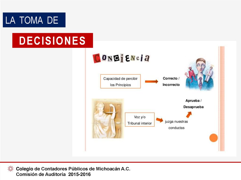 DECISIONES LA TOMA DE Colegio de Contadores Públicos de Michoacán A.C.