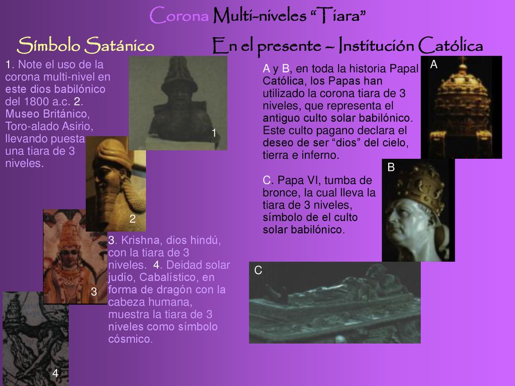 Corona Multi-niveles Tiara En el presente – Institución Católica