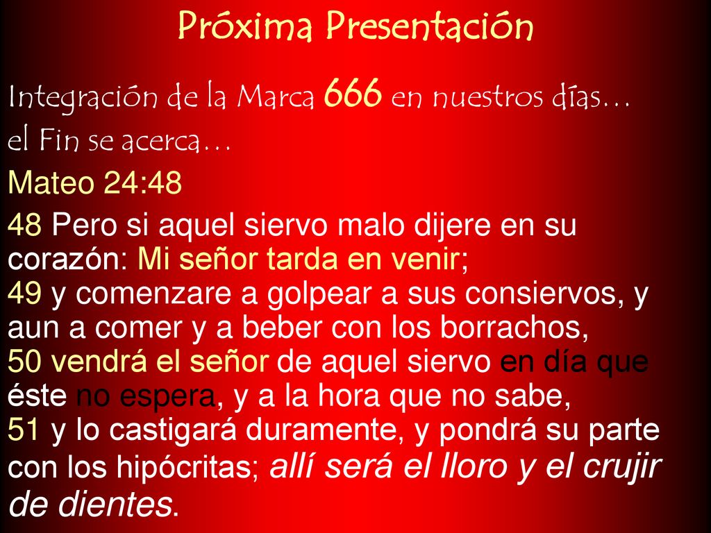 Próxima Presentación Integración de la Marca 666 en nuestros días…