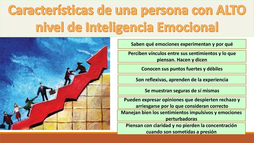 Características de una persona con ALTO nivel de Inteligencia Emocional