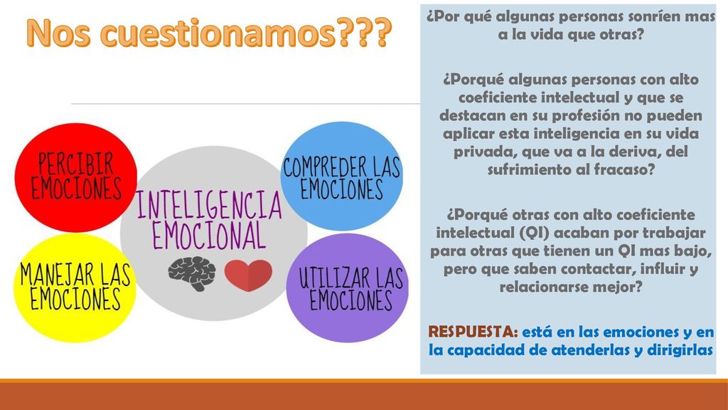 ¿Por qué algunas personas sonríen mas a la vida que otras