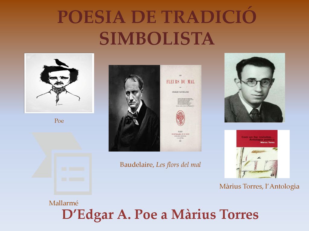 POESIA DE TRADICIÓ SIMBOLISTA