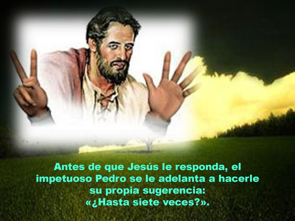 Antes de que Jesús le responda, el impetuoso Pedro se le adelanta a hacerle su propia sugerencia:
