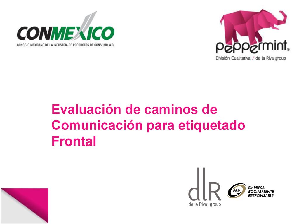 Evaluación de caminos de Comunicación para etiquetado Frontal