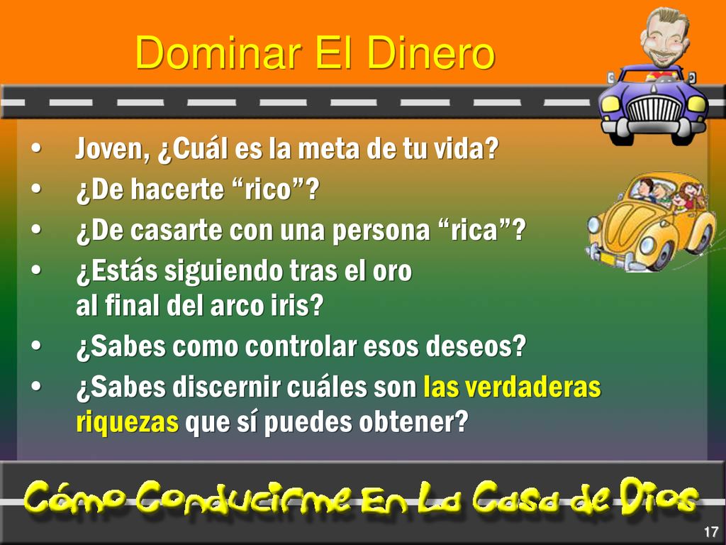 Dominar El Dinero Joven, ¿Cuál es la meta de tu vida