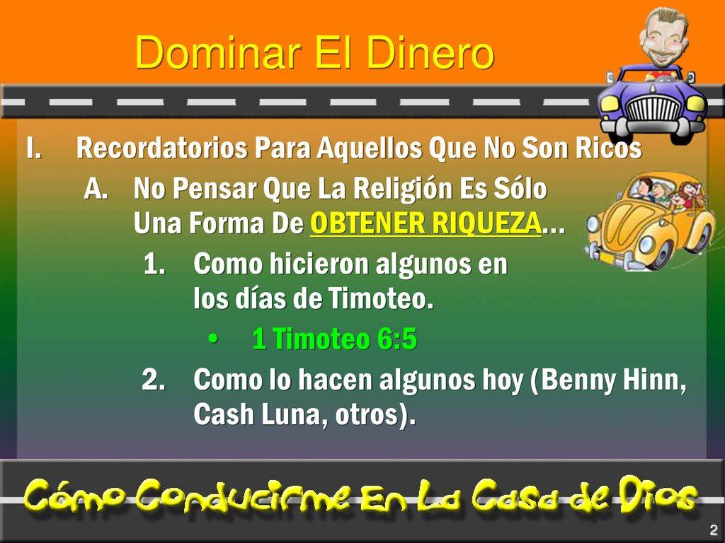 Dominar El Dinero Recordatorios Para Aquellos Que No Son Ricos