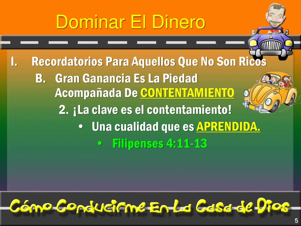 Dominar El Dinero Recordatorios Para Aquellos Que No Son Ricos